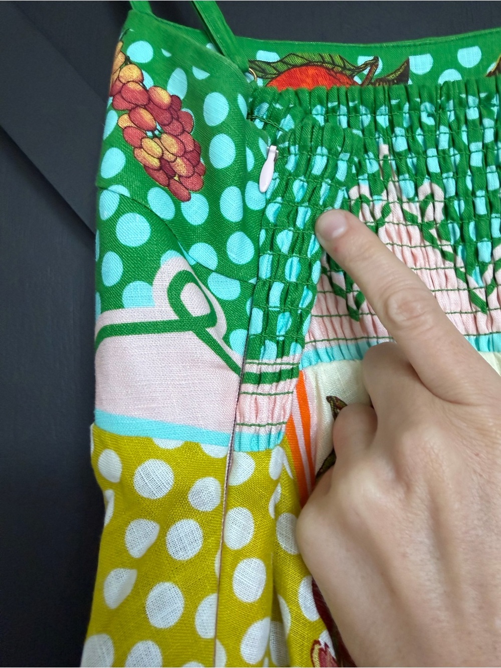 ALEMAIS Lemonis Sundress in Multi Fruit Print, Size US 6 - Picture 11 of 16